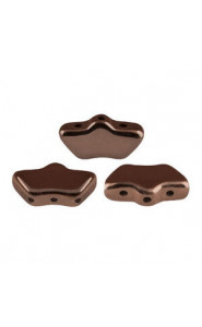 Les perles par Puca® Delos beads Dark bronze 23980/14415